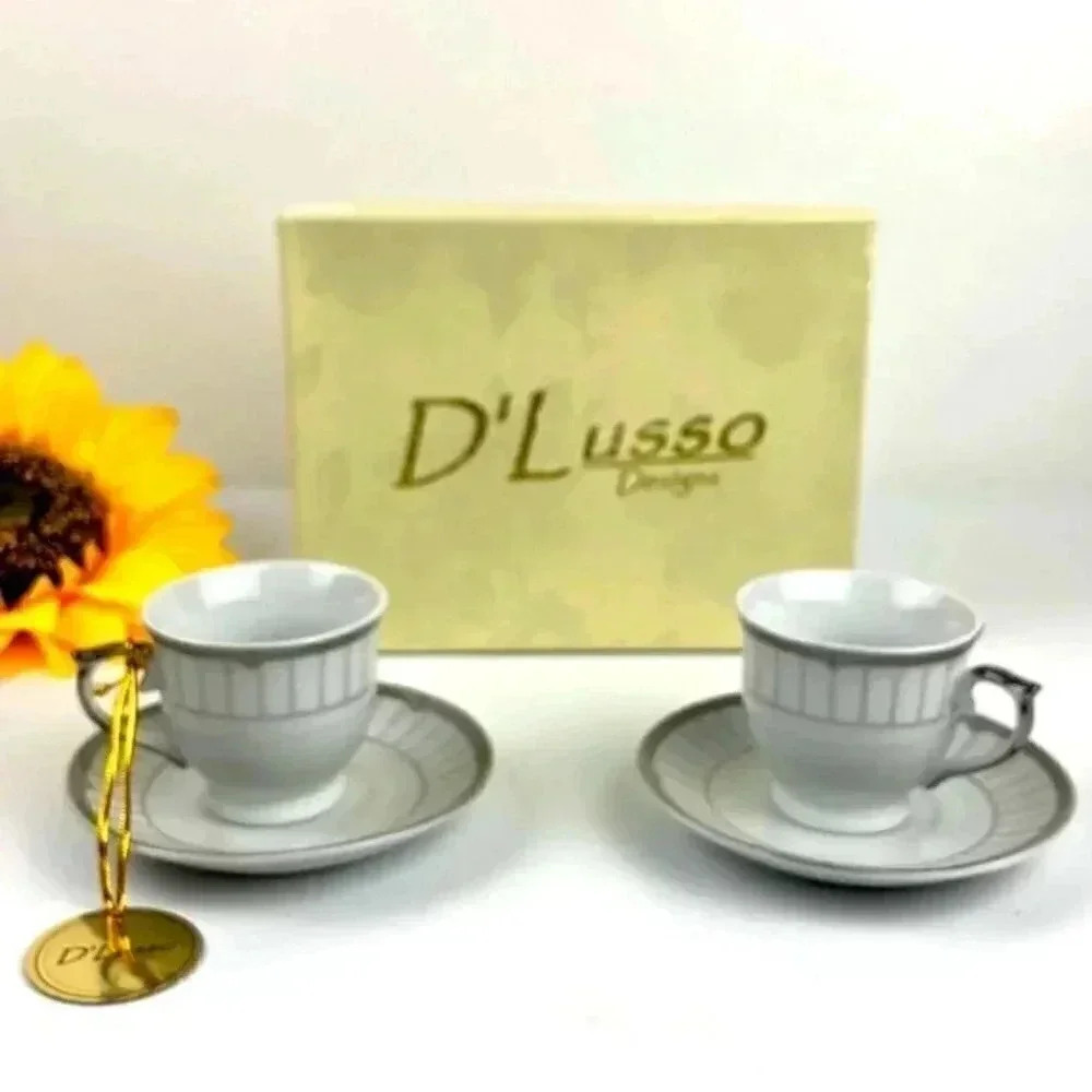 D’Lusso Design mini Coffee Cup Set - Picture 2 of 8
